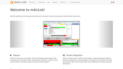 mAirList image