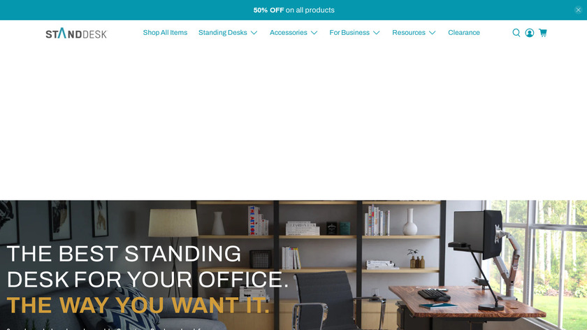 Stand Desk Landing Page