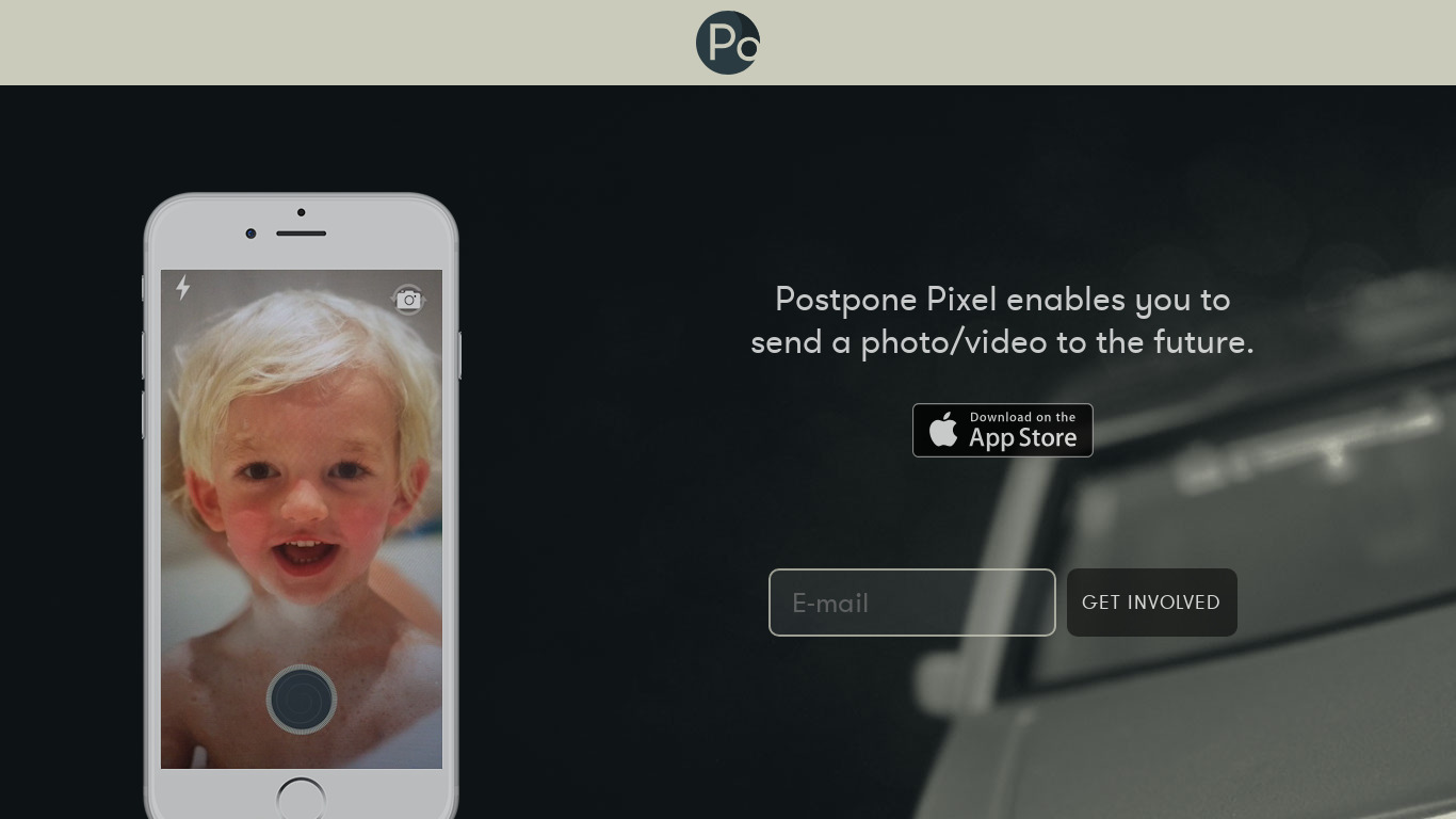 Postpone Pixel Landing page
