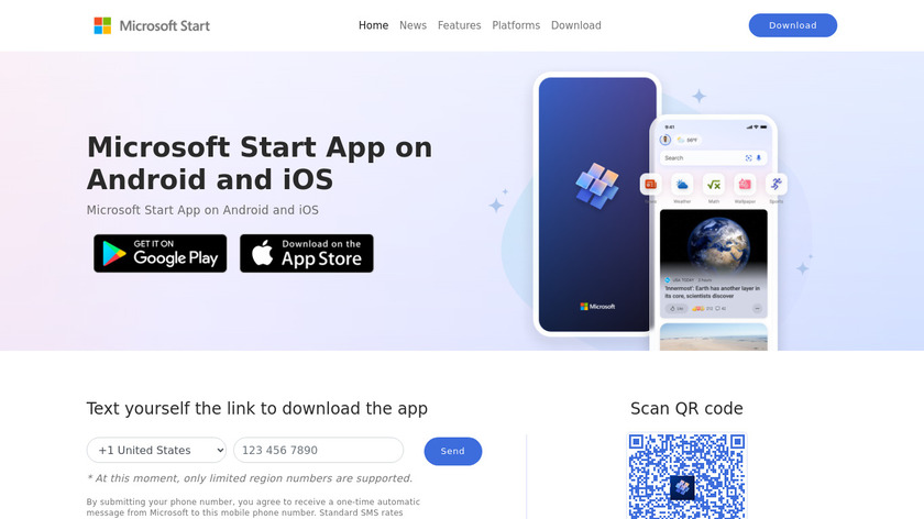 Microsoft News Landing Page