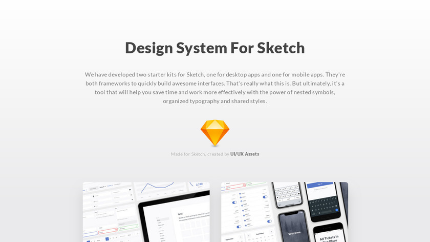 UI Design System Landing Page
