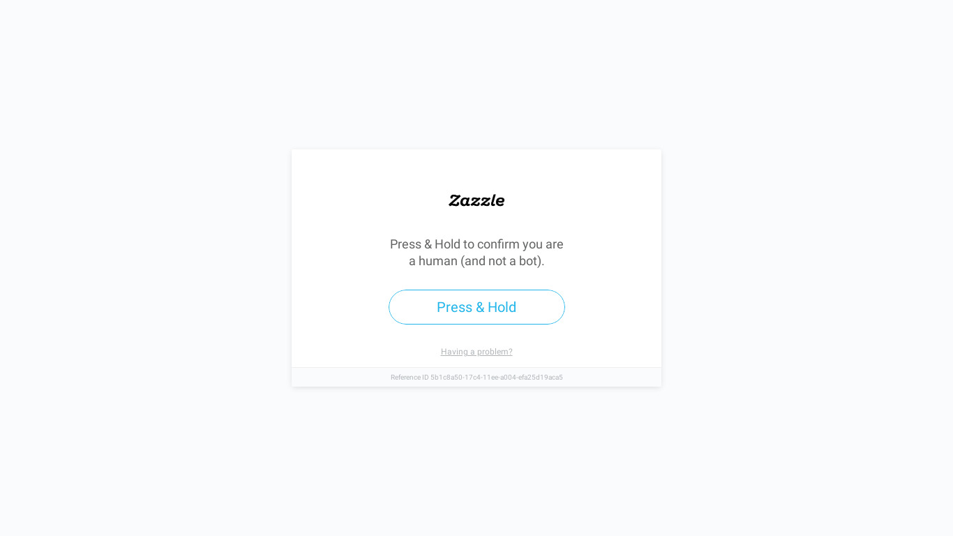 Zazzle Landing page