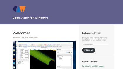 Code_Aster for Windows image