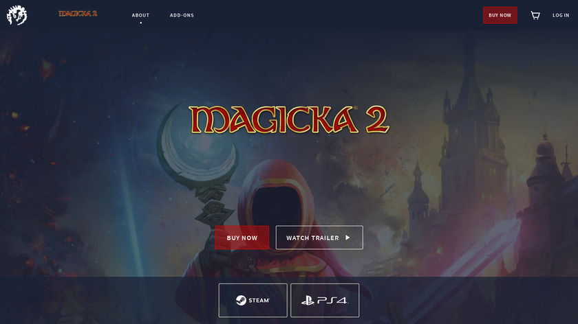 Magicka Landing Page