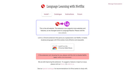 Language Learning with Netflix image