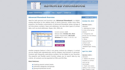 Advanced Phonebook image