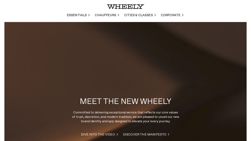 Wheely Landing Page