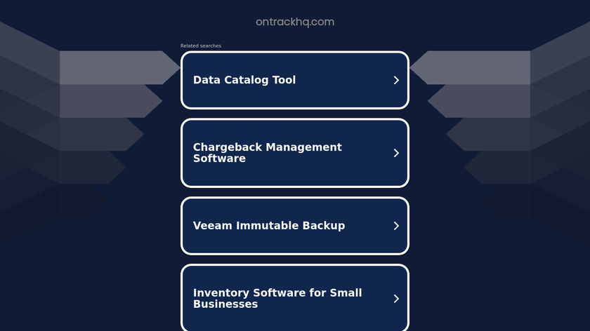 OnTrack Landing Page