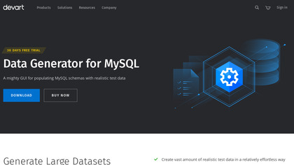 Devart Data Generator for MySQL image
