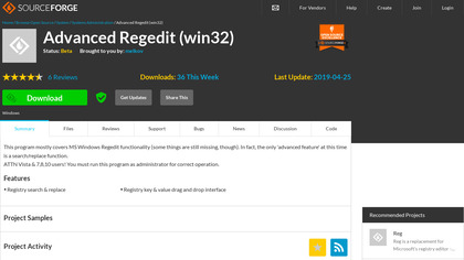 Advanced Regedit image
