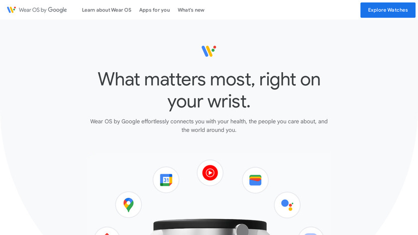 Wear OS by Google Landing Page