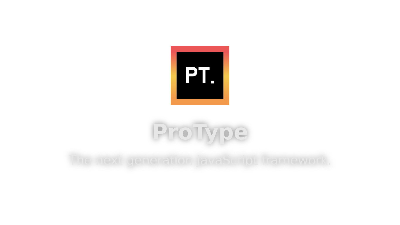 ProType Landing page