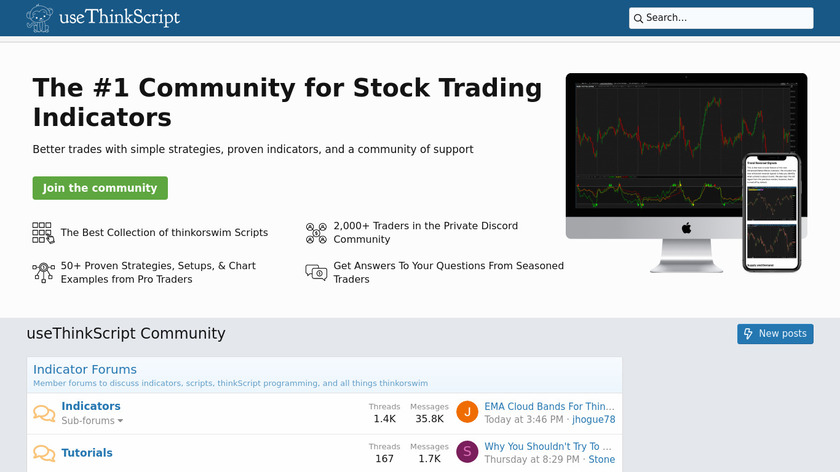 trading options Landing Page