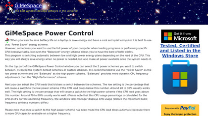 GiMeSpace Power Control image