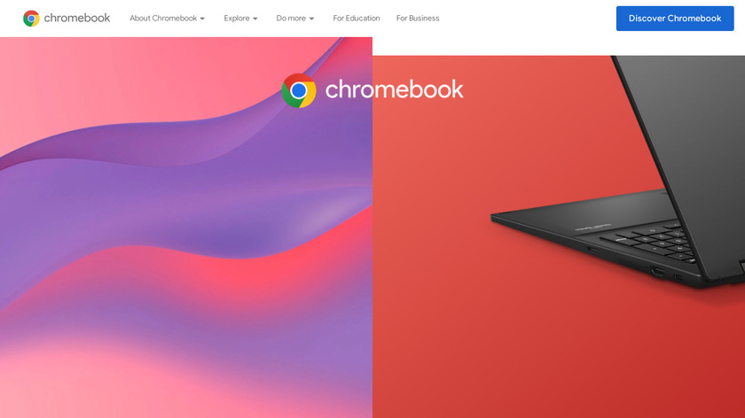 Google Chrome OS Landing Page