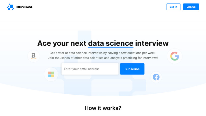 Data Interview Q's Landing Page