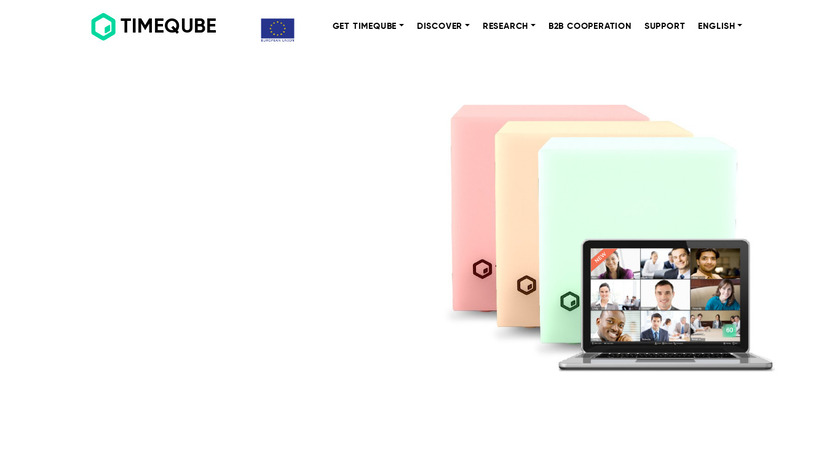 Timeqube Landing Page