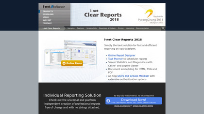 i-net Clear Reports image