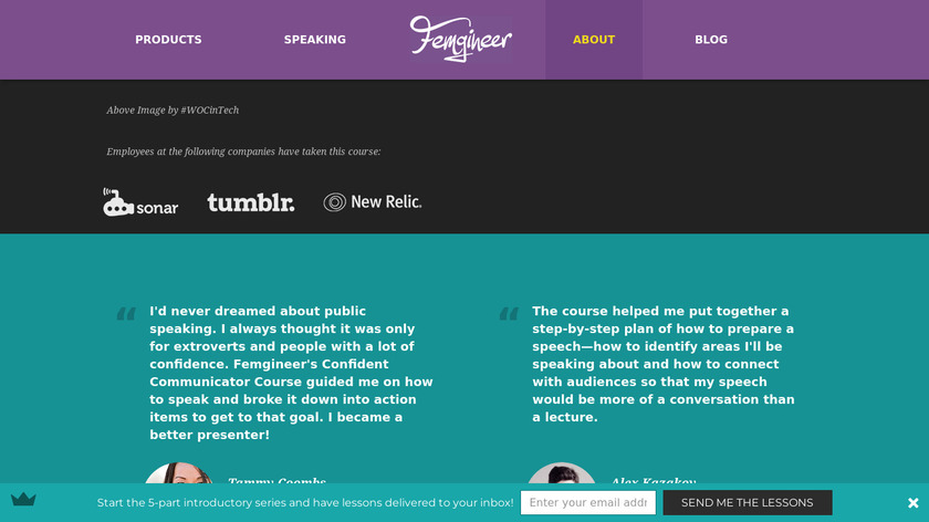 Confident Communicator Landing Page
