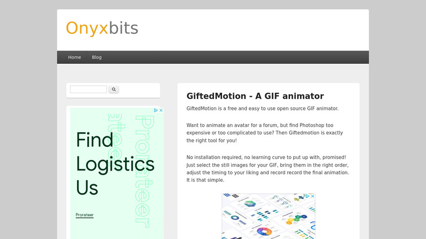 GiftedMotion Landing Page