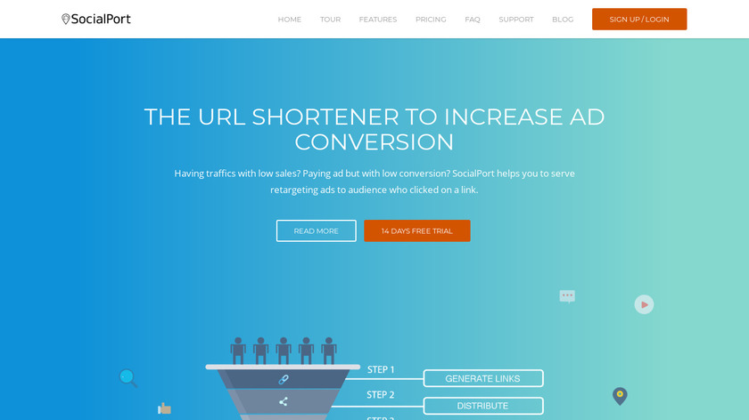 SocialPort.io Landing Page