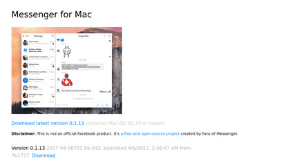 Messenger for Mac image