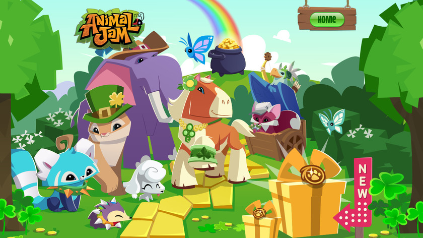 Animal Jam Landing Page