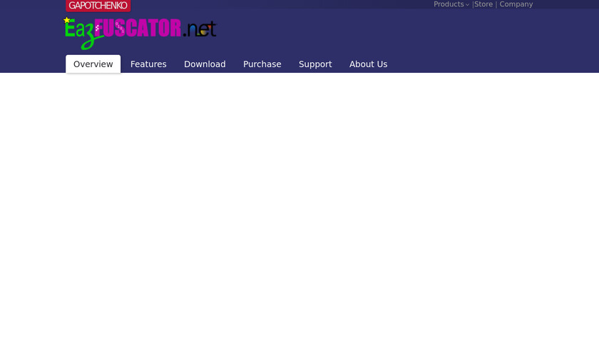Eazfuscator.NET Landing Page