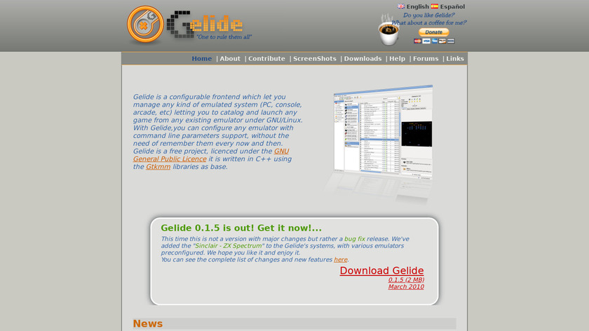 Gelide Landing Page
