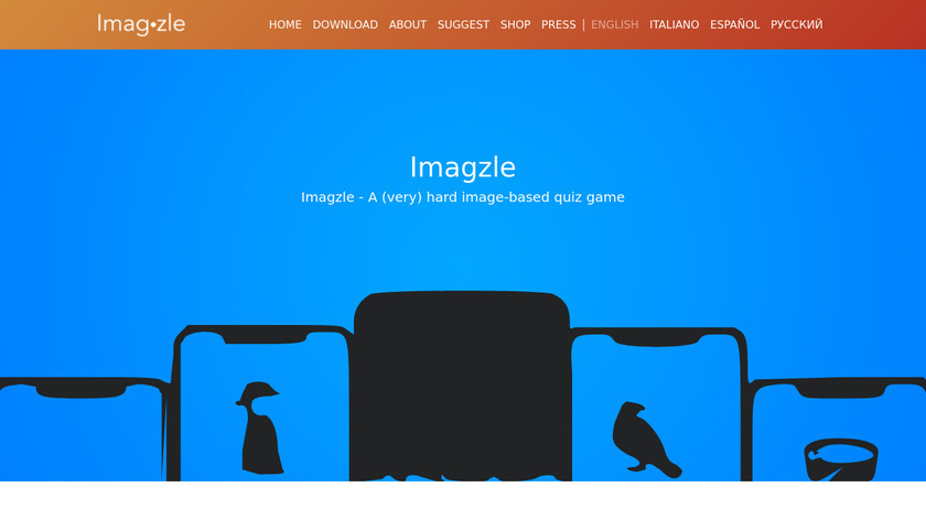 Imagzle Landing Page