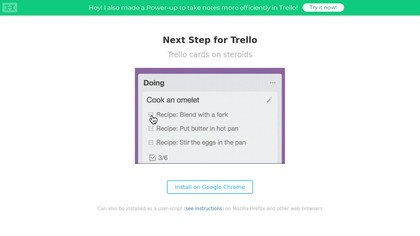 Next Step for Trello image