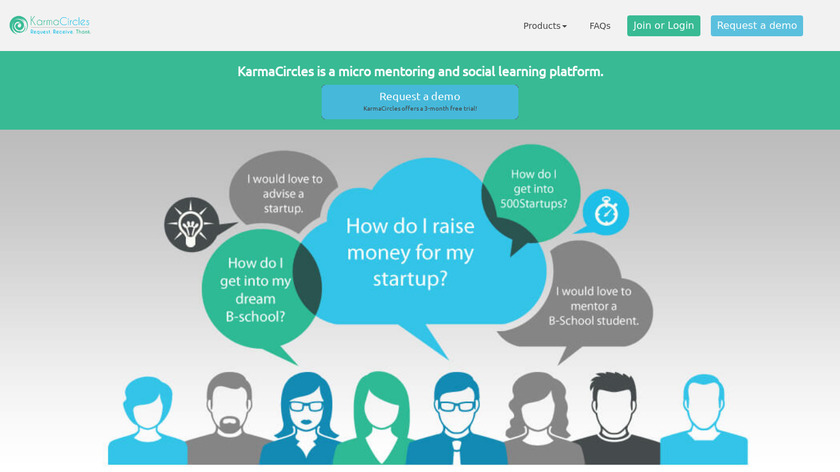 KarmaCircles Landing Page