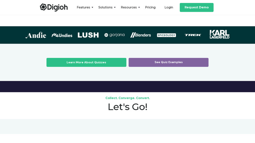 Digioh Landing Page