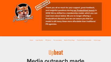 upbeatpr.com Upbeat image