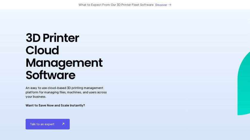 3DPrinterOS Landing Page