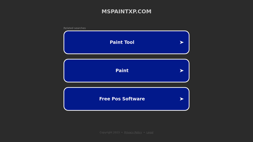 Paint XP for Windows 7 Landing Page