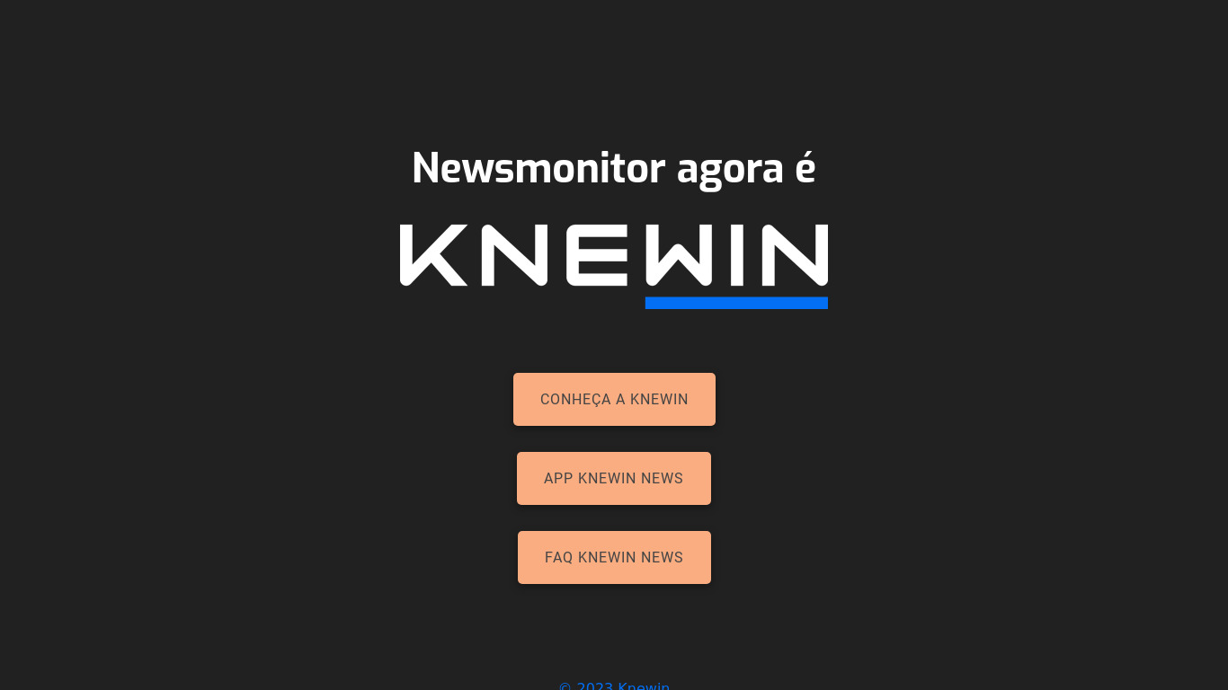 newsmonitor.knewin.com NewsMonitor Landing page