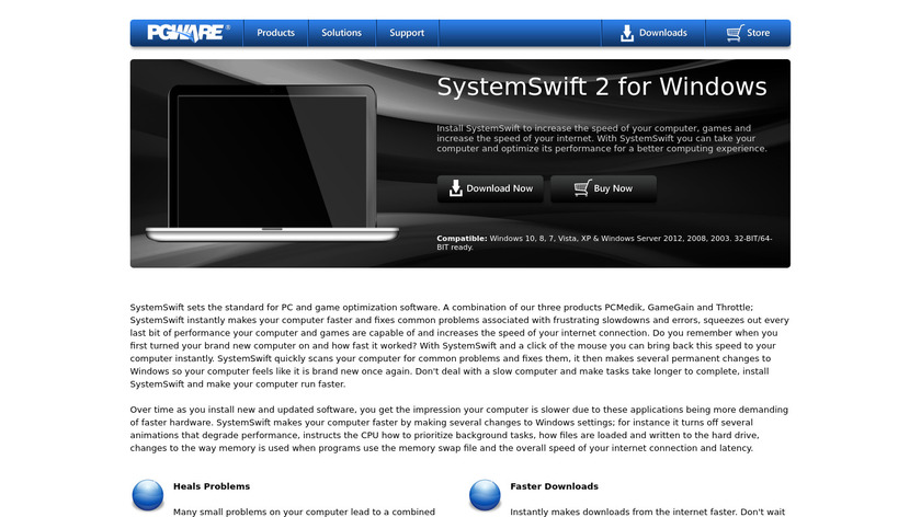SystemSwift Landing Page