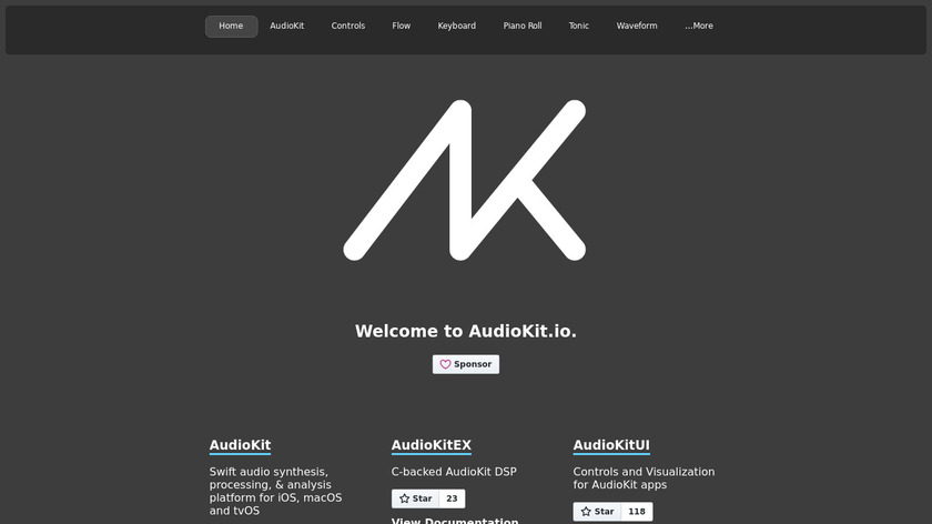 AudioKit Landing Page