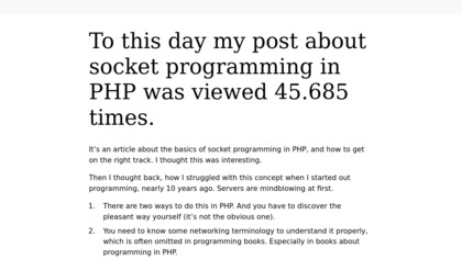 The PHP Socket Programming Handbook image