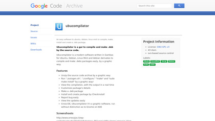 Ubucompilator image