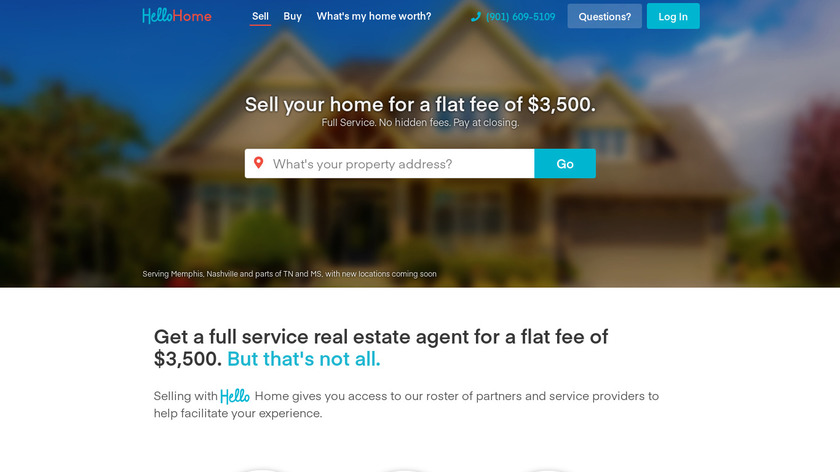 HelloHome.co Landing Page