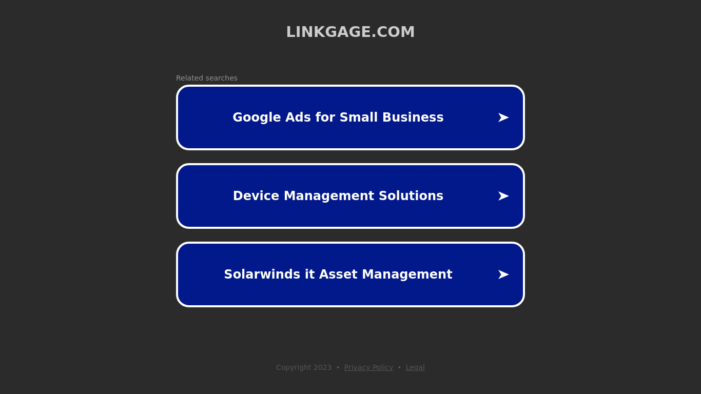 Linkgage Pixelfy Landing page