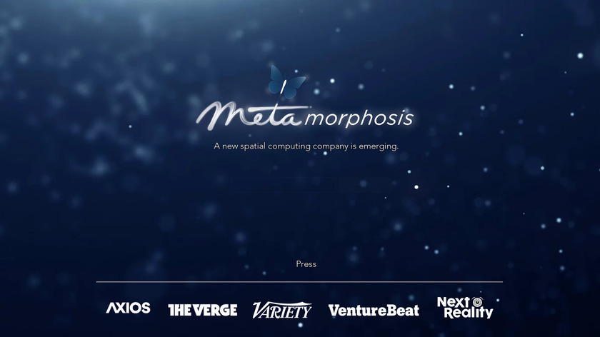 Meta 2 Dev Kit Landing Page