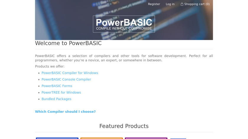 PowerBASIC Landing Page