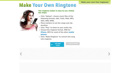 MakeOwnRingtone.com image