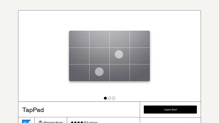 TapPad Landing Page