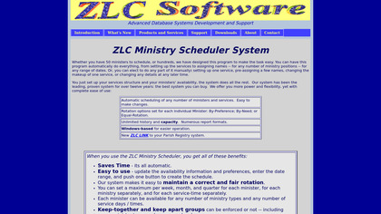 ZLC Ministry Scheduler image