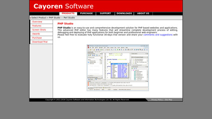 cayoren.com PHP Studio image