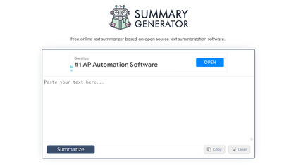Summary Generator image